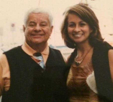 Lola Jaye mother Audrey Puente and grandfather.